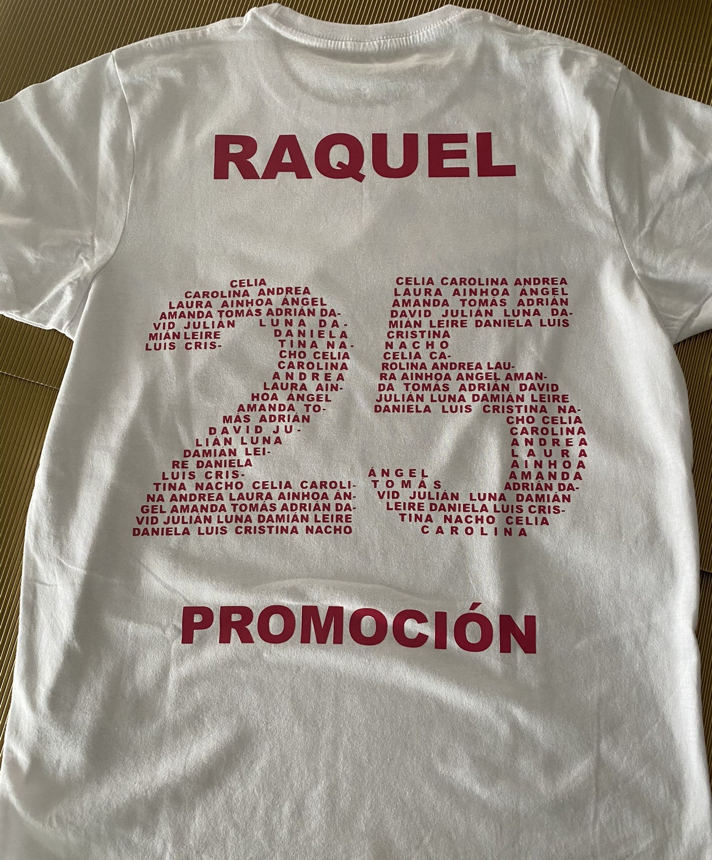 Camisetas de manga corta personalizadas